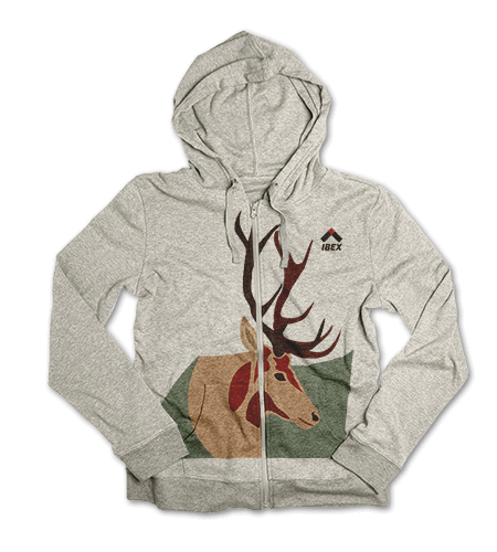 The Elk Print Hoodie